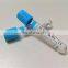 blue  cap Plasma Blood Collection Tube PET and Glass Material 5ml  PT Tube