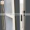 Glass front kitchen cabinet window/aluminum double sliding window with 10 years warranty