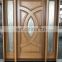 Red oak double entry front doors white modern wood front door with glass