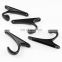 Wholesale Modern Simple Clothes Hook Hanging Bathroom Accessory Black Clothes Hanger Metal Hook L800005