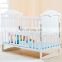 White Color Much Bigger Size Baby Bedside Cribs Online 1 Piece
