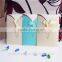 2015 Hot Sale Ribbon Pocket Wedding Card Invitation