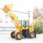 HW brand Mini Wheel Loader backhoe Loader and excavator