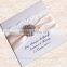 Other Colors Available Nice Romantic Pink Ribbon Brooch Wedding Invitations With Lace White