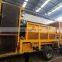 Mobile compost sieving equipment trommel sifter machine hot selling