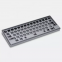 Factory direct aluminum keyboard plate CNC processing custom