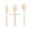 New Type Eco Friendly Fork Knife Spoon Bamboo Disposable Cutlery Set Biodegradable Bamboo Tableware