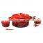 Milk Wholesale Pumpkin Jambalaya Belly Stove Dutch Oven Cast Iron Pot Set