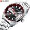 Curren 8403 Men's Watch Calendar Steel Band Quartz Watch Business Casual Wristwatch