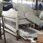 Separating and recycling machine for defective diapers, sanitary napkins and leftover materials