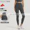 Slimming Anti Rolling Sports Pants Women Hot Sales High Waisted Yoga Leggings With Invisible Pockets