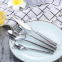 Wholesale Factory High Quality Sale Luxury Silver Home Hotel Restaurant Eco Friendly Wedding Stainless Steel Cutlery Set