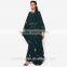OEM Supply Women Fashion Maxi Dress Design Long Sleeve Muslim Clothing Abaya Fashion D243