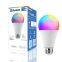 ETL CE SAA Approved 7W 9W RGBWW LED Smart Bulb E26 E27 Base Zigbee Dimmable