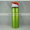 600ml Aluminum Water Bottle with color design plastic hand strings