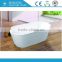 High Grade Freestanding Oval Acrylic Modern Solid Surface White Bathtub In Bathroom Made In Foshan