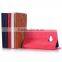 New crazy horse oil skin PU Leather stand case for HTC M9