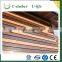 Various styles wood plastic composite WPC wall panel cladding