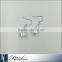 Fashion silver baroque pearl earring accessories