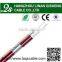factory outlet approve RoHS,CE,ISO9002 coaxial cable rg59 with power line applied in CCTV