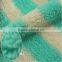 Knitting plaid fleece fabric for baby clothing