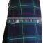 Scottish Mackenzie 8 Yard Tartan Kilt Made Of Fine Quality Wool Material