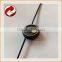 Fashional good quality plastic seal tag withlogo string hangtag label design
