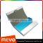 Metal magnetic soft leather card wallet with customized logo and color