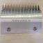 Escalator Comb Plate 126*90*80mm Aluminum