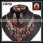 France Imitation Diamond Fake Gold Young Girls Gold Plated Fashion Jewelry Sets