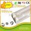 1200mm Integrated t8 tubes wholly plastic smd2835 100-265V 90lm/w 30w 4ft led double tube fluorescent lamp