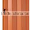12mm Chinese high quality Bathroom PVC Folding Door for Arab market