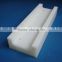 Custom cnc machined plastic guide rail uhmwpe material for linear guide rail