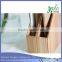 Bamboo office desk organizer Bamboo note paper box/bookends book/file box stand holder