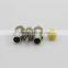 Adjustable skin color headset microphone for wireless microphone system with AKG, Shure and Sennhei. connectors into box