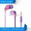 Shenzhen factory supply cheapest earphone with microphone for mobile phone
