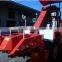 orange color corn harvester made in china