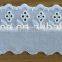 Hot sale cotton lace trim series cotton eyelet lace