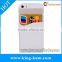 Smart phone wallet 3M sticky silicone mobile card holder with slap stand