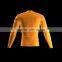 Polyester Spandex Long Sleeves Savv Show Compression Shirt/Rash Guard with Club Logo Player Name and Numbers at Sleeves