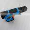 18V cordless drill with rechargeable Li-ion battery