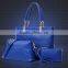 New arrival purses and handbags fashion alligator 3pcs is one set crocodile leather bag set