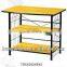 cheap metal leg wooden board tv stand for home