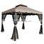 2016 made in china canopy gazebo winter cover bamboo