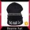 Long acrylic knit winter hat beanie