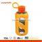 Everich 500ml tritan bottle with handle lid and silicone sleeve