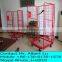 Supermarket Strong Wire Mesh Platform Structure Foldable Logistics Trolley