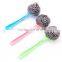 Kitchen Stainless Steel Scourer Ball With Handle