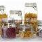 Moisture Proof Geen Easy Cleaning Storage Glass Jars With Tap