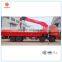 engine truck crane manufacuture 16 ton hook lift jib truck mounted crane